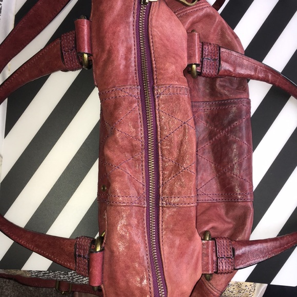 Vintage Juicy Couture purple leather purse. - Picture 8 of 16